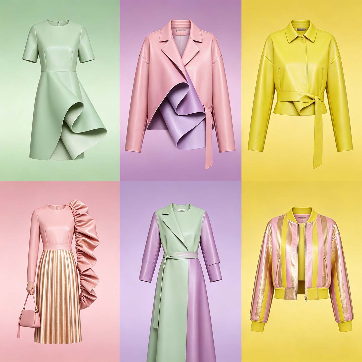 Couro PU ultramacio com aparência de pele de cordeiro para roupas modernas ou vestido e saia justa Couro PU ultramacio com aparência de pele de cordeiro para roupas modernas ou vestido e saia justa
