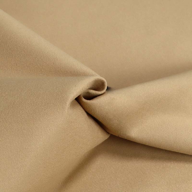 Couro sintético PU elástico com suporte de lã supermacio para roupas