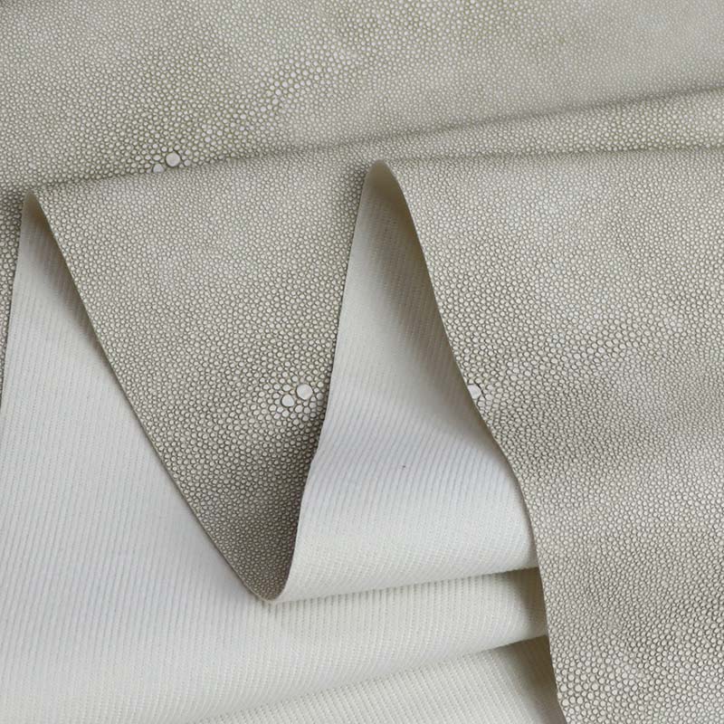 Material impermeável da mobília do sofá de couro artificial do PVC da pele dos peixes do diabo