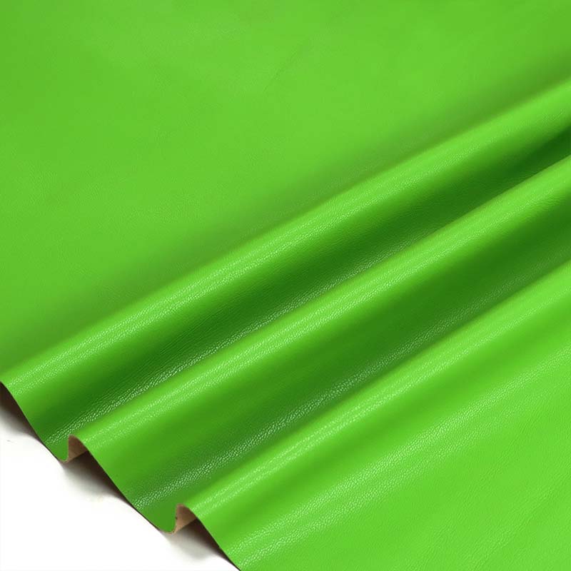 Super Soft Woolen Backing Elastic PU Faux Leather for Clothes