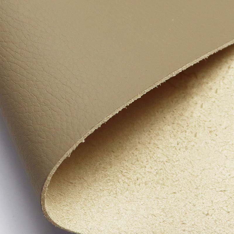 Tecido de couro de microfibra para automóvel lichia