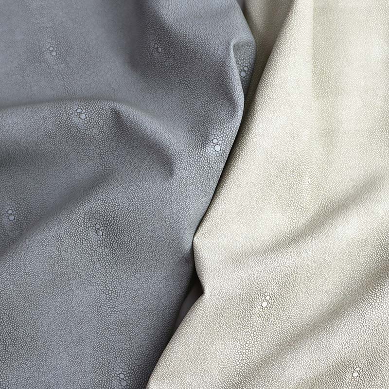 Material impermeável da mobília do sofá de couro artificial do PVC da pele dos peixes do diabo