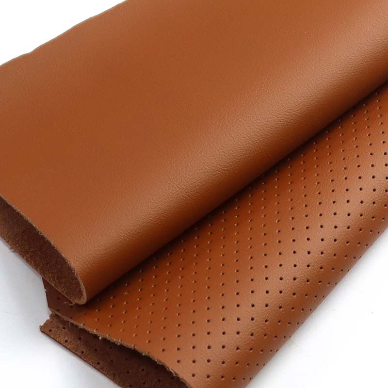 Tela perfurada do interior dos assentos de carros de couro de microfibra perfurada