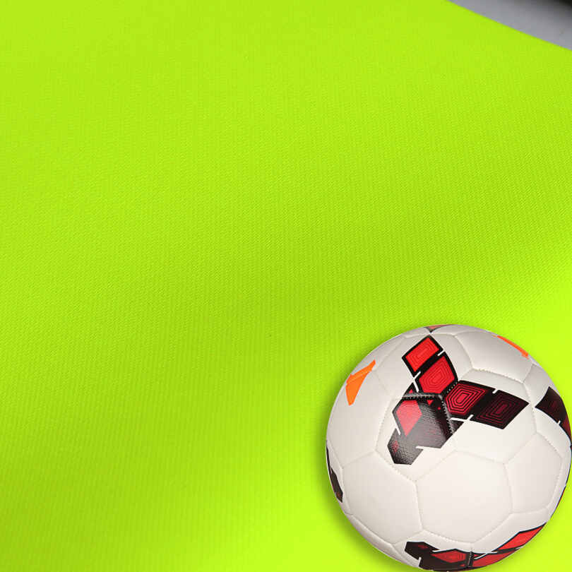 Tecido de couro PU para bolas de futebol de fluoresceína