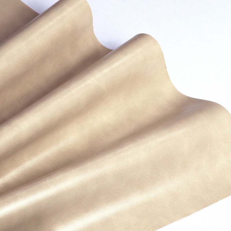 Tecido para cadeira de sofá de couro de imitação de PVC oleado em dois tons