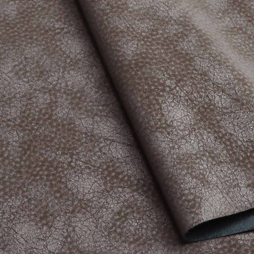 Material de vestuário macio de couro sintético de veludo PU